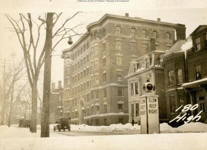 The Marlborough Apartments in 1924