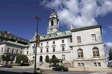 Portland City Hall, viewed from the front