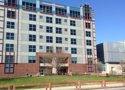 Glickman Library exterior today
